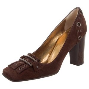 DOLCE & GABBANA VERO CUOIO BROWN SUEDE SHOES